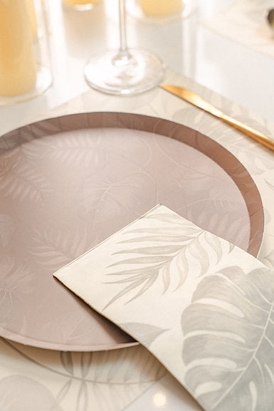 Leaves Napkins - Disposable Dinner Guest Napkins